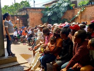 Journée de sensibilisation au respect de l'hygiène dans le centre Mirana