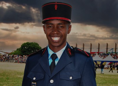 Eric, ancien filleul de Mirana devenu pompier